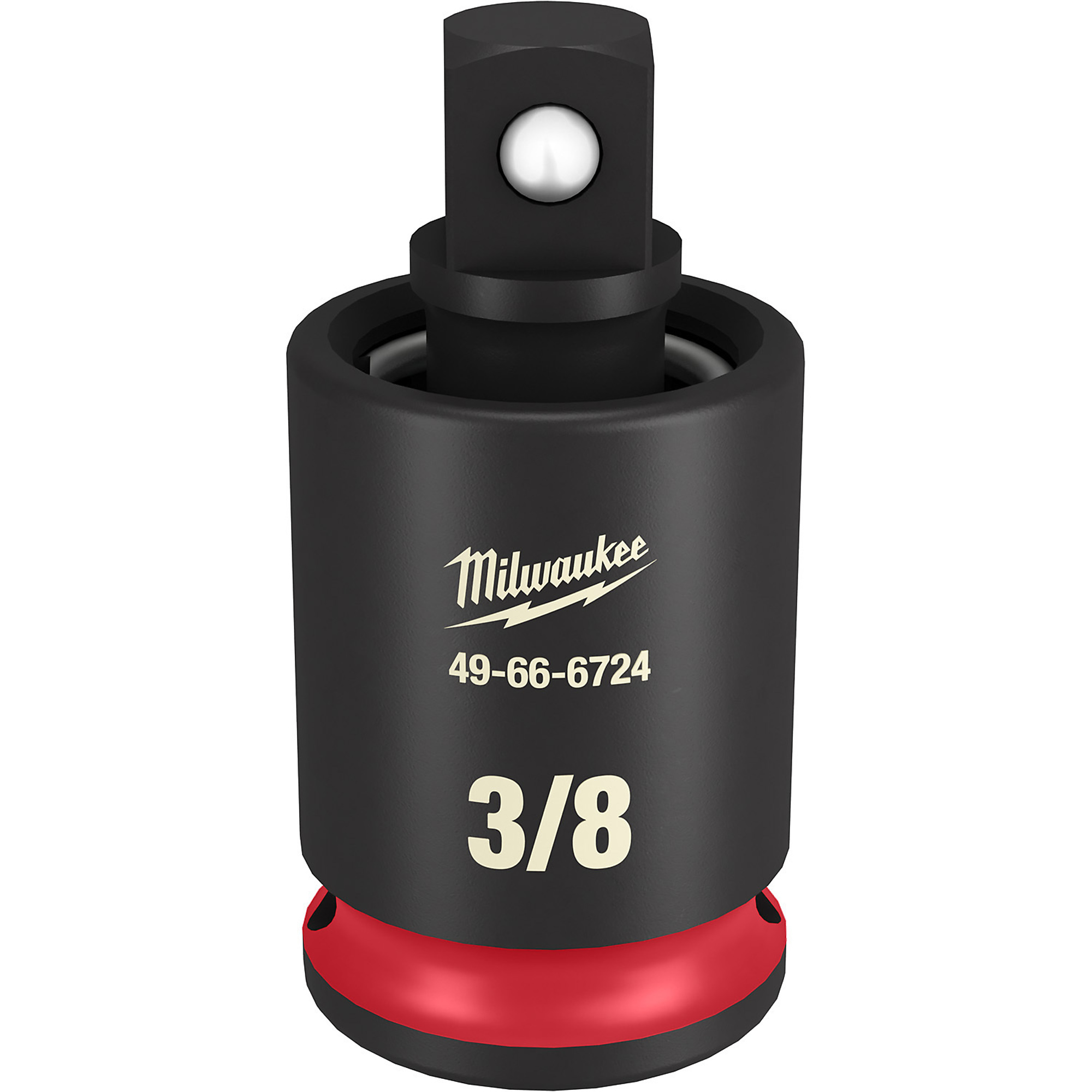 Milwaukee SHOCKWAVE Impact Duty Universal Joint, 3/8in. Drive, Model# 49-66-6724